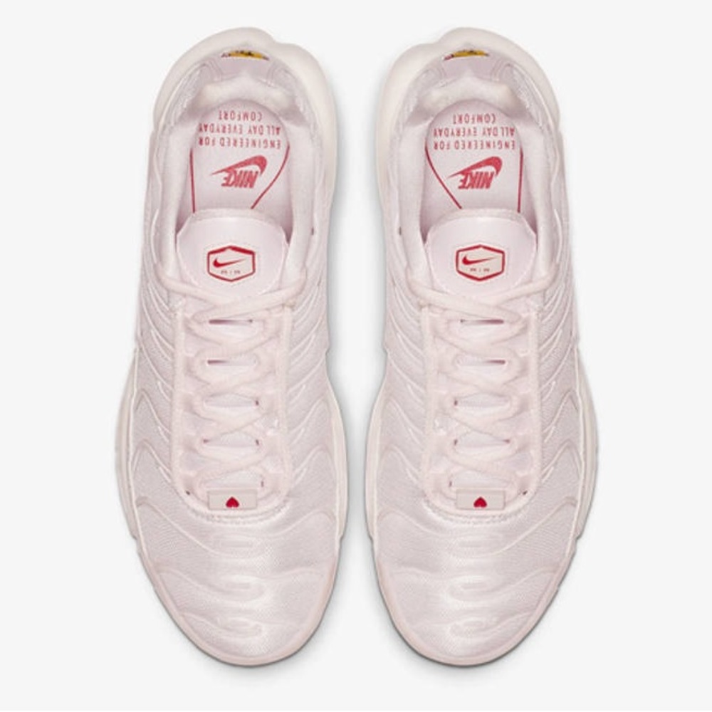 Pale Pink And University Red Nike Air Max Plus TN